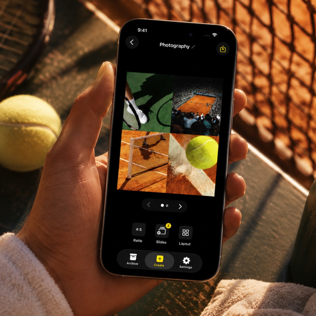 Photo grid layout library in SnapLayout — dozens of arrangements for every photo count